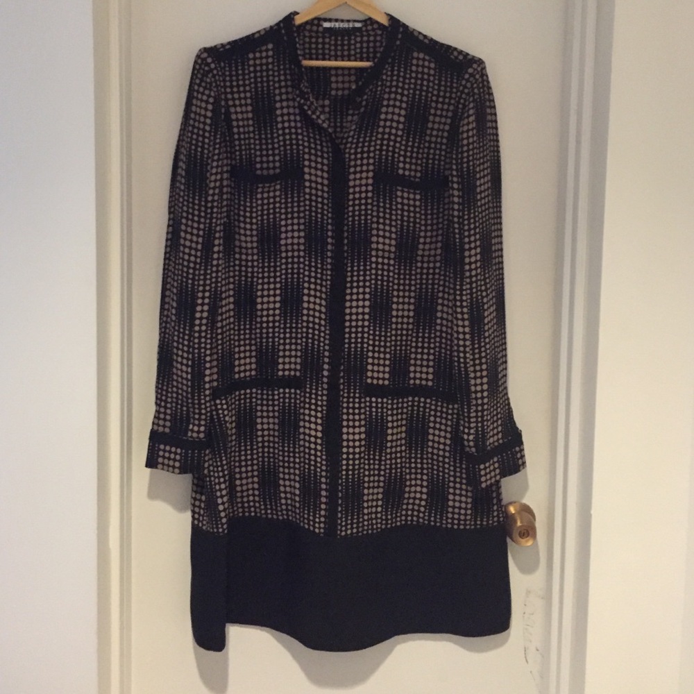 Jaeger silk shirt dress. Size 12. Worn 2x.